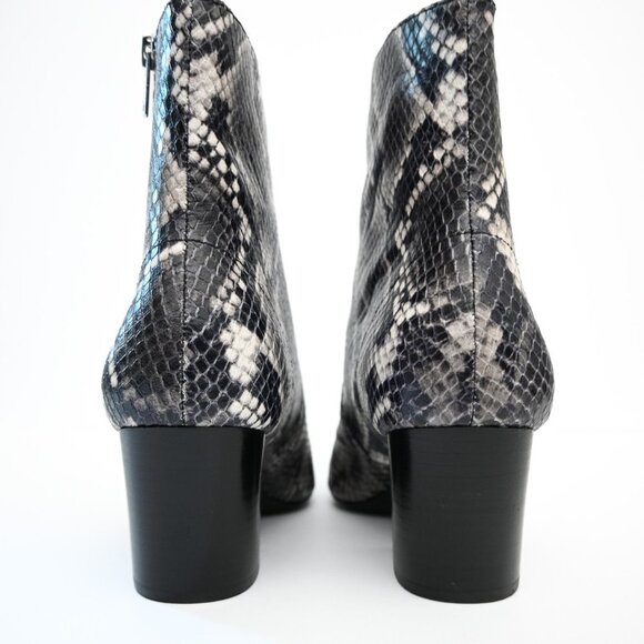 AllSaints Snake Skin Booties - Picture 5 of 8